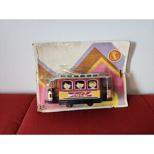 Vintage 1970s Paya Coca Cola Friction Toy Cart Spain NIP Boxed Rare HTF